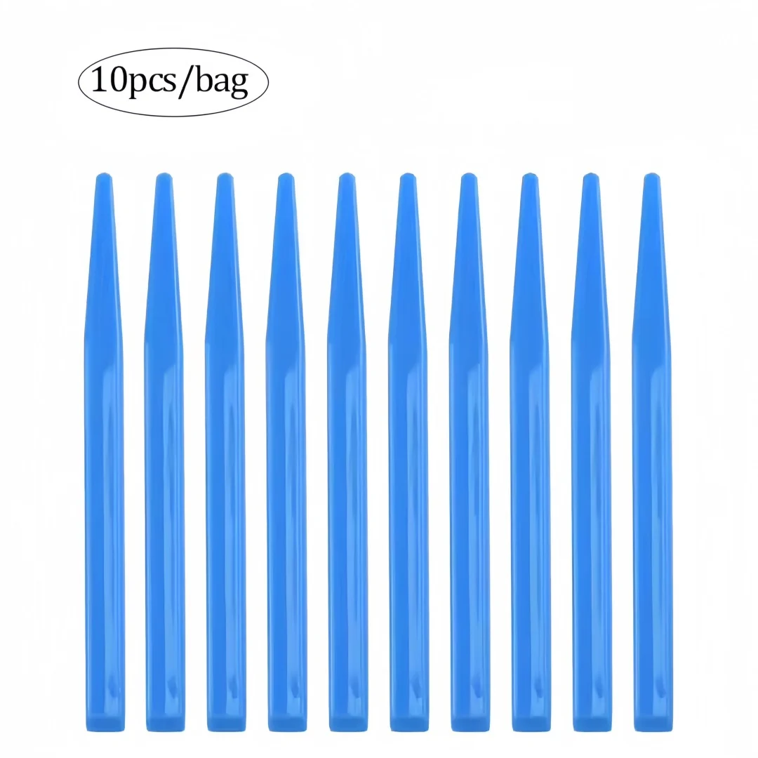 10Pcs Dental Mixing Spatula Double Ends Plastic Mixing Spatula Cement Powder Mixing Dentist Lab Tool Knife Gypsum Material