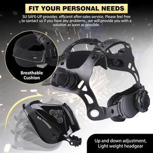 Schweißmaske 1/1/1 ENSO helfen mit automatischen Darking 100x97mm Great Vision True Color 4 Mig Mig MMA Schweißer -Maschinensensoren 8 Hauptverkaufsmaske für Marceneiro - №3