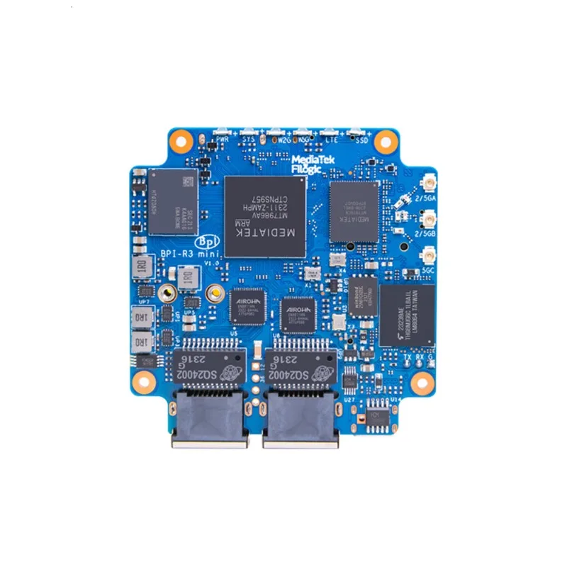 BPI-R3 Mini High-performance Open-source Router Development Board, Supports WiFi6