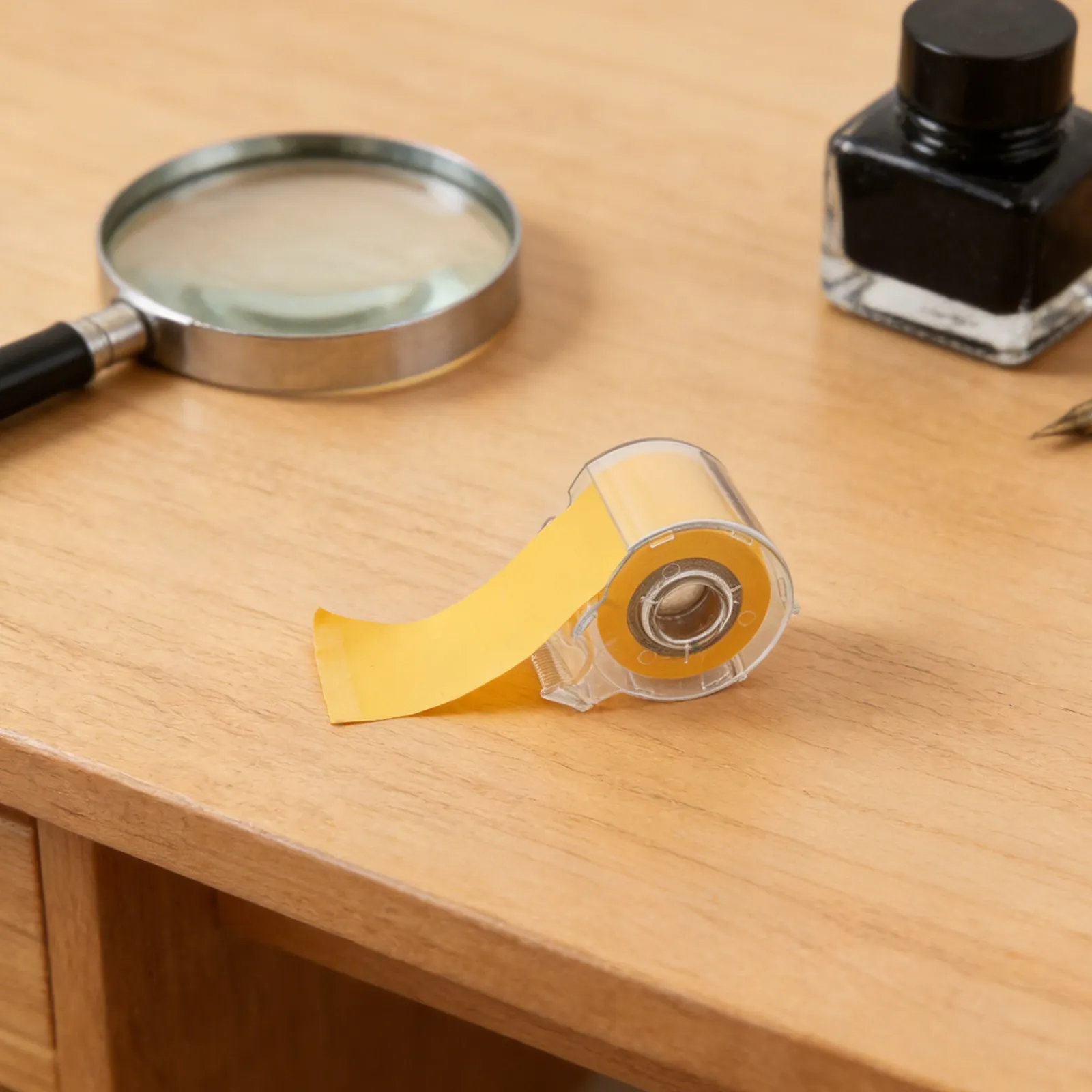

2Pcs Full Adhesive Memo Roll Notes Paper Roll Self Stick Pads Removable Sticky Tape for Office Meeting to Do Planning
