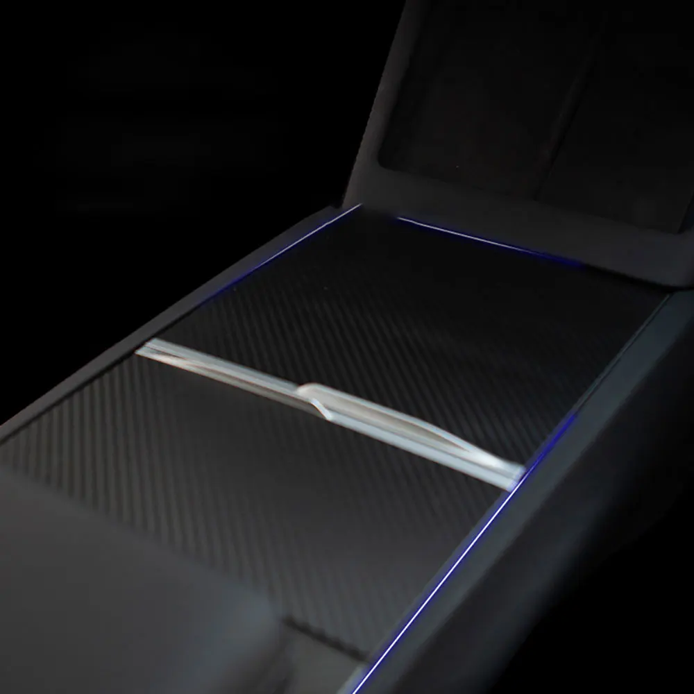 

Center Console Panel Patch Scratch-Proof PC Patch Sticker For Tesla Model 3 Highland 2024 2025 Interior Decoration Cover
