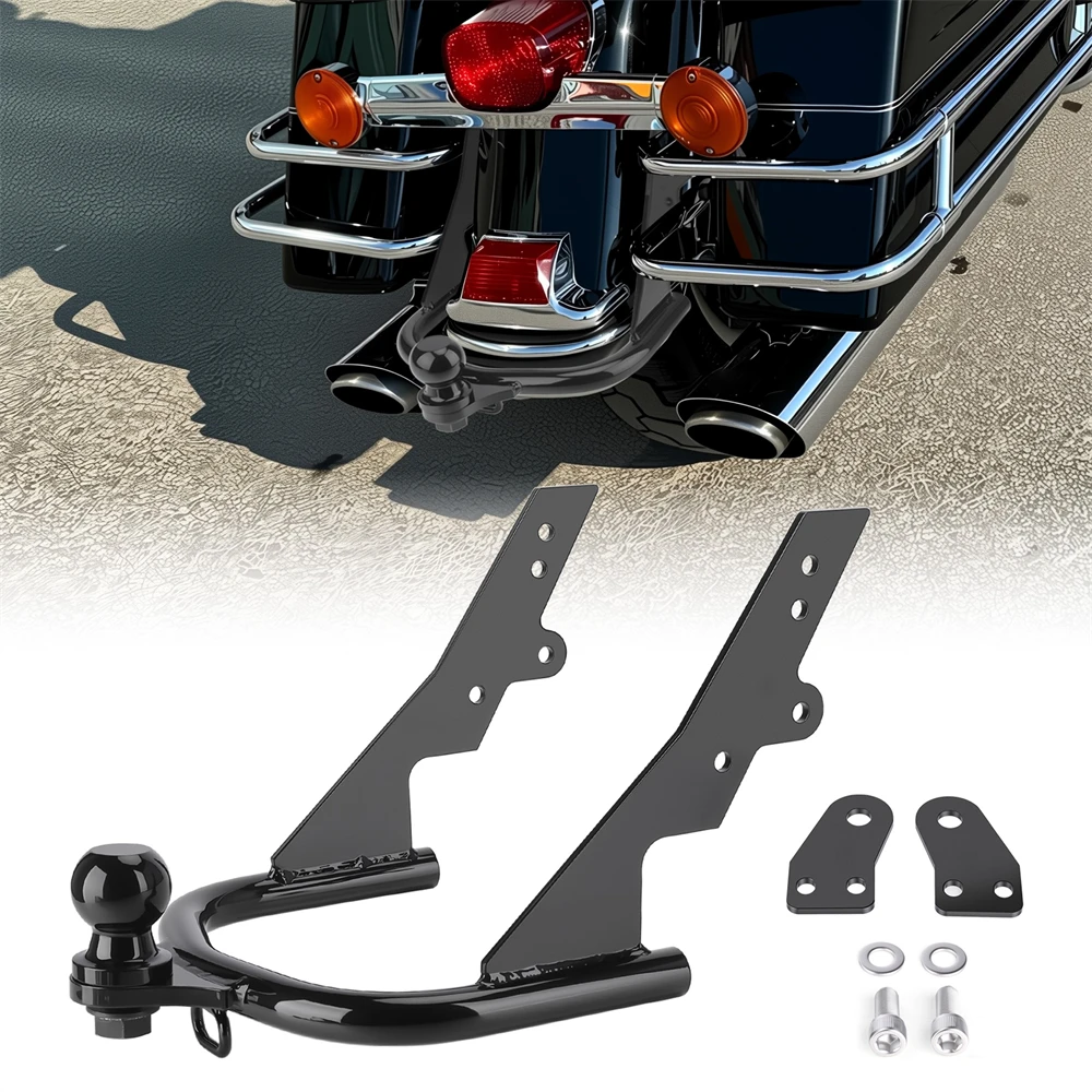 

Motorcycle Trailer Hitch with Ball for Harley Electra Road Glide Road King FLTR Tour Glide 1994-2008
