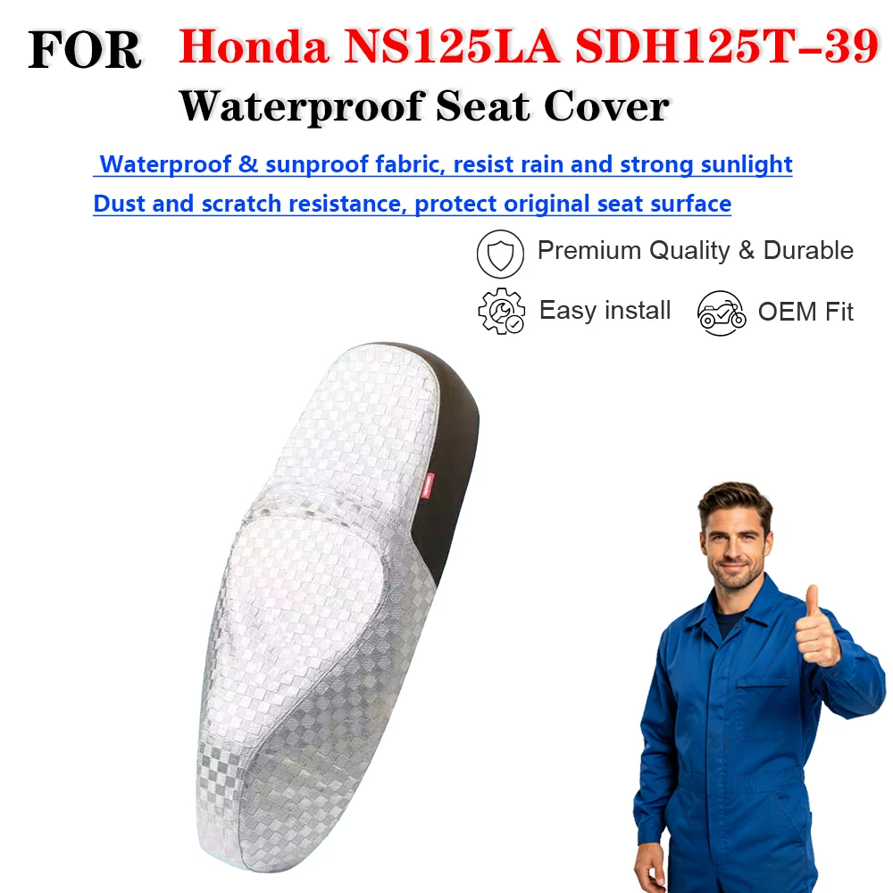 For Honda NS125LA SDH125T-39 Waterproof Sun Protection Seat Cover Funda asiento moto