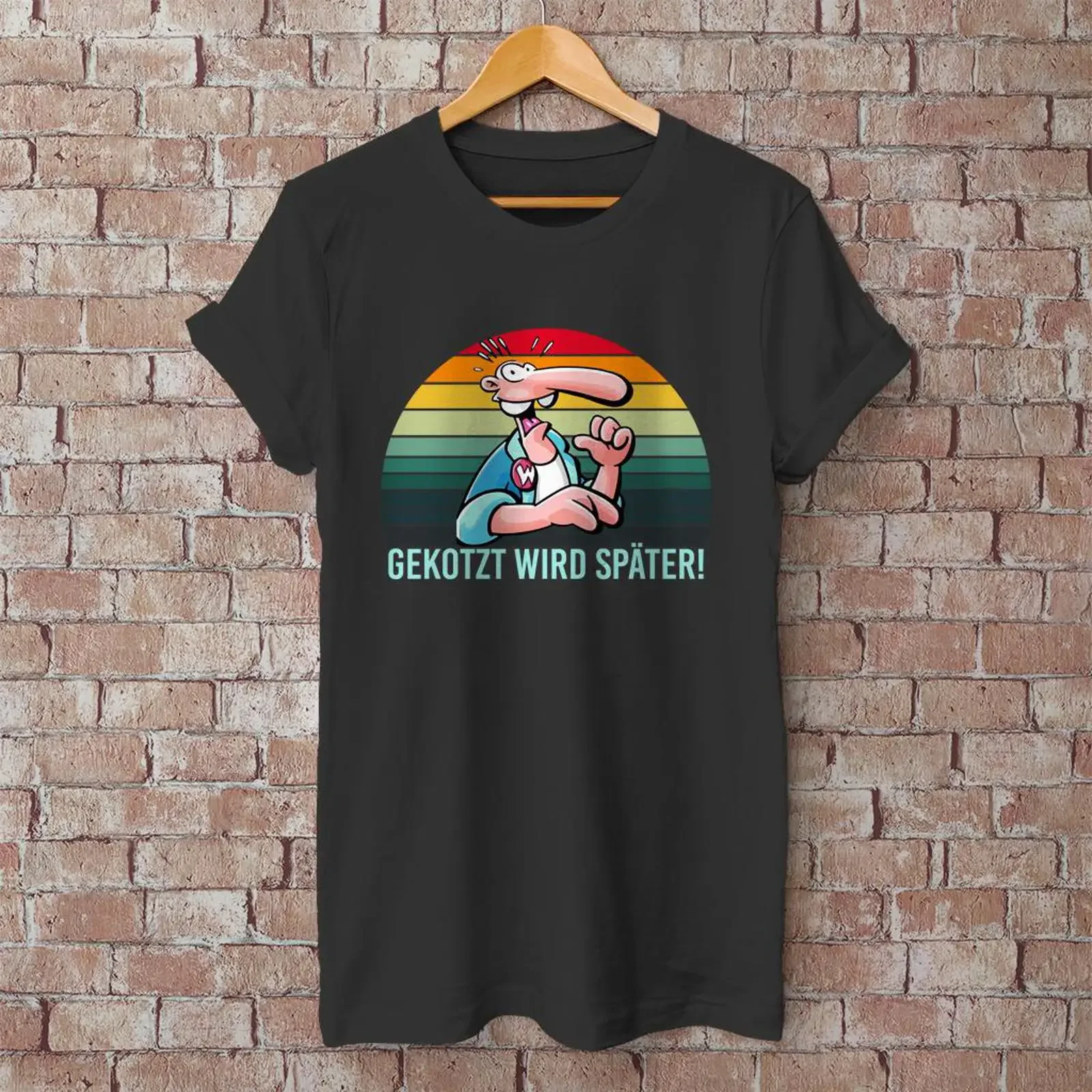 Premium T Shirt amp quot Werner vintage Washed Stretched Stylish Soft designer clothes Casual Unisex fashion Versatile