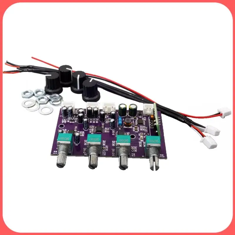 

Плата предусилителя X12A-NE5532 для уличных HIFI-колонок – 3-полосная (низкие/средние/высокие частоты) сбалансированная система с одним источником питания 9–29 В постоянного тока