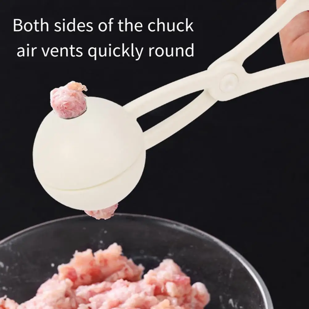 Chuck Meatball Mold Meatball Tong Maker Kitchen Meatball Maker Tool for Stuffed Meatballs Diy Rice Ball Making Mold Home