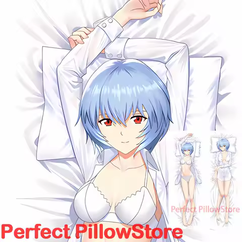 Dakimakura anime Rei Ayanami Double-sided Print Life-size body pillows cover Adult pillowcase