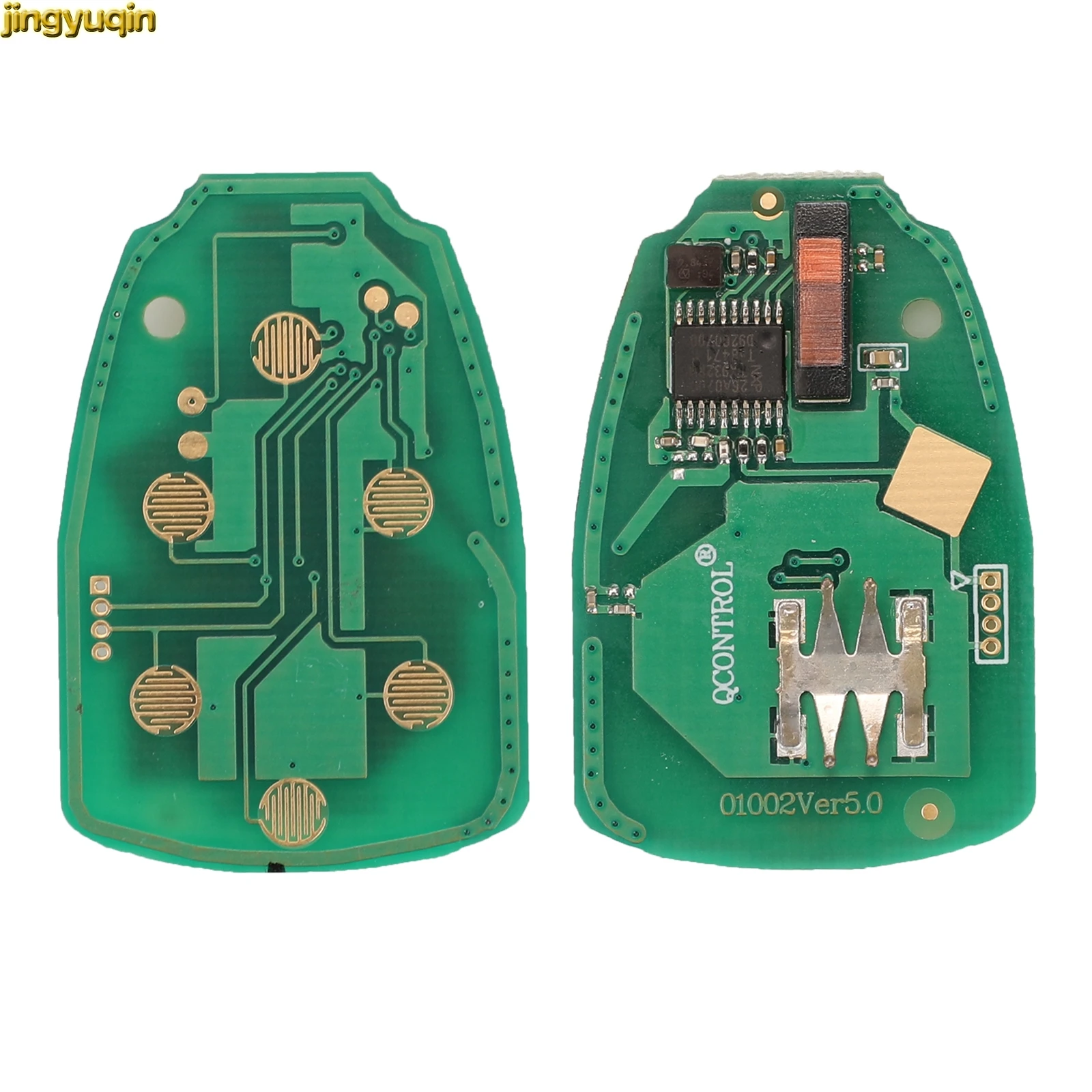 Jingyuqin مفتاح السيارة عن بعد فوب التحكم ID46 PCF7941 315/434MHZ لكرايسلر 300 أسبن جيب جراند شيروكي المزدوج التمهيد 3/4/5/6 BTN