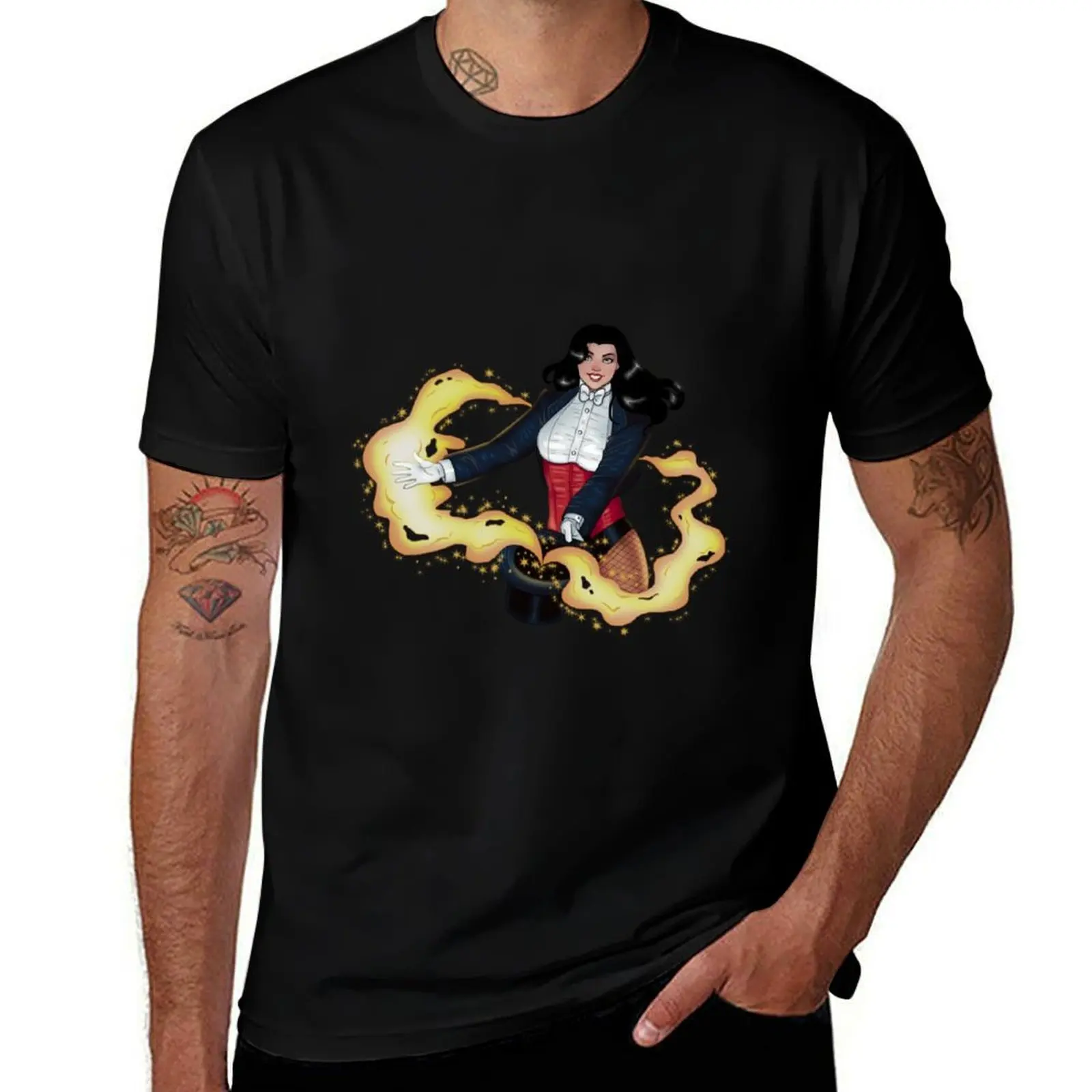 

Zatanna T-Shirt Casual Light Summer Short Sleeve Top