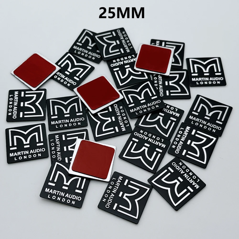

5pcs 20pcs Metal MARTIN AUDIO LONDON Speaker Logo Badge Car Audio Stereo Emblem Car Stickers Decoration Styling Auto Accessories