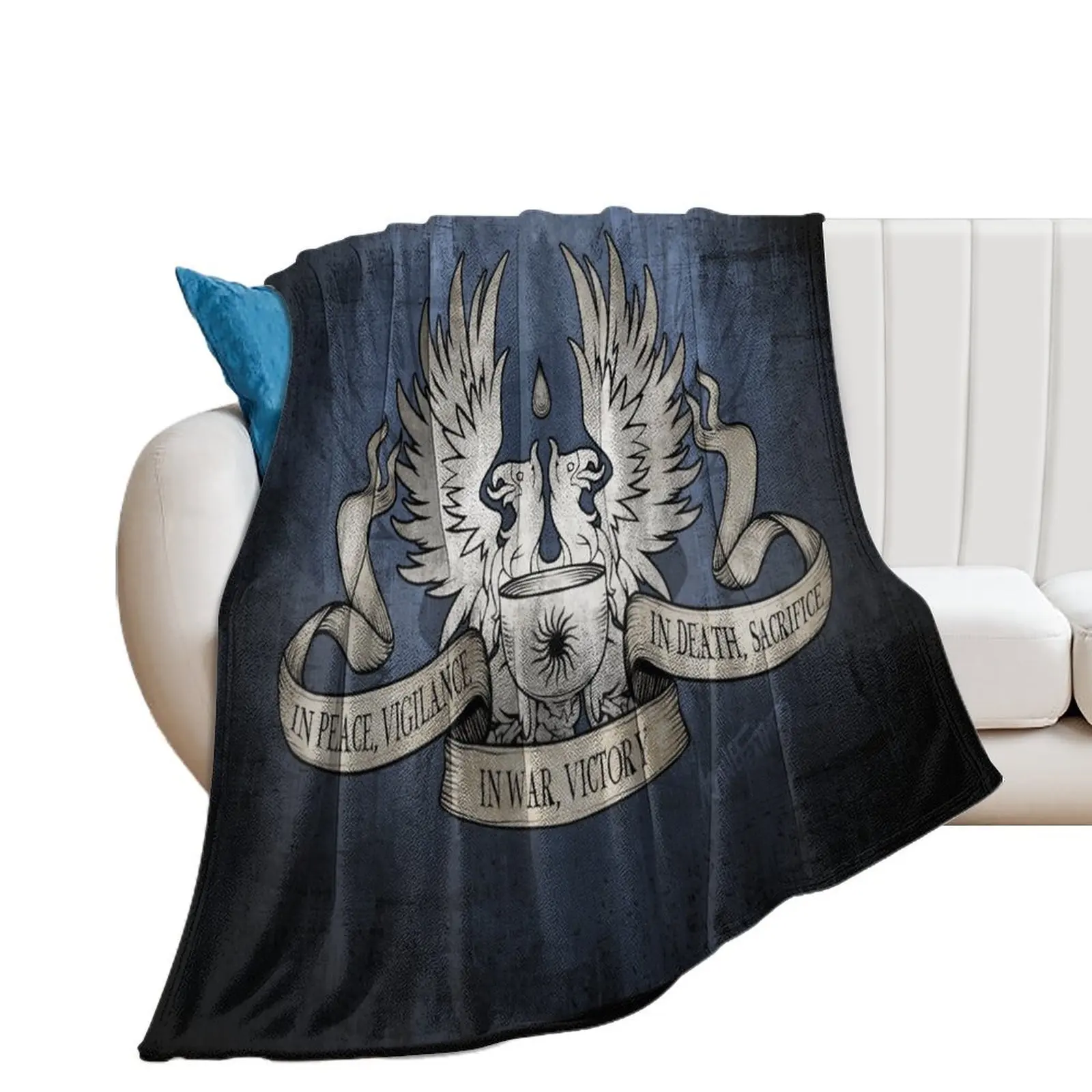 

Dragon Age: Grey Warden Motto Throw Blanket Beautifuls Warm Blankets