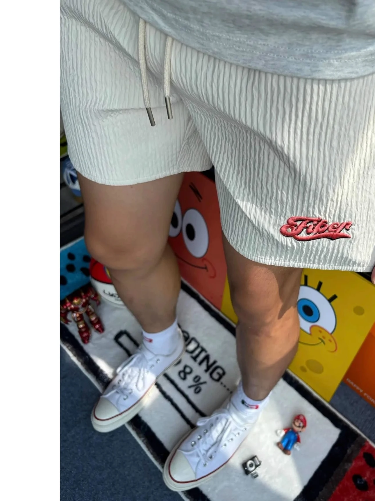 

Мужские летние повседневные баскетбольные брюки свободного покроя с вышивкой в американском стиле Sle с бамбуковой текстурой и вышивкой