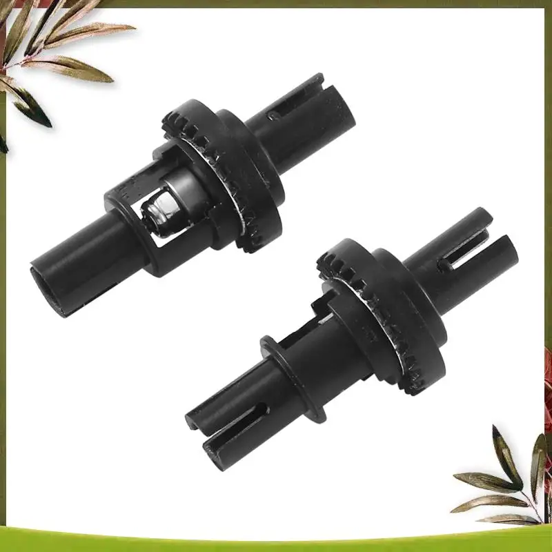 ABOU-1Set Set di piastre ammortizzatori per braccio oscillante con tazza dello sterzo in metallo per Wltoys P929 P939 K969 K979 K989 K999 1/28 RC Car, Argento e 2X