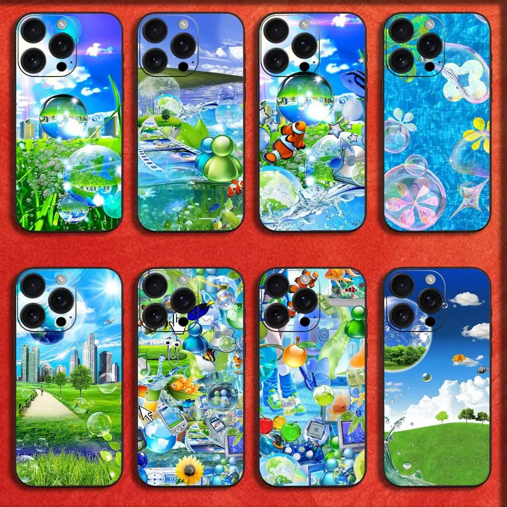 Funda de teléfono Art Frutiger Aeros para iPhone 17,16,15,14,13,12,11,Pro,Max,Plus,E,SE4,Air,Mini cubierta negra de moda