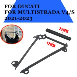 For DUCATI MULTISTRADA V4 S V4S V 4S 2021 2022 2023 Motorcycle Mobile Phone GPS Mount Navigation Bracket Accessories Holder Part