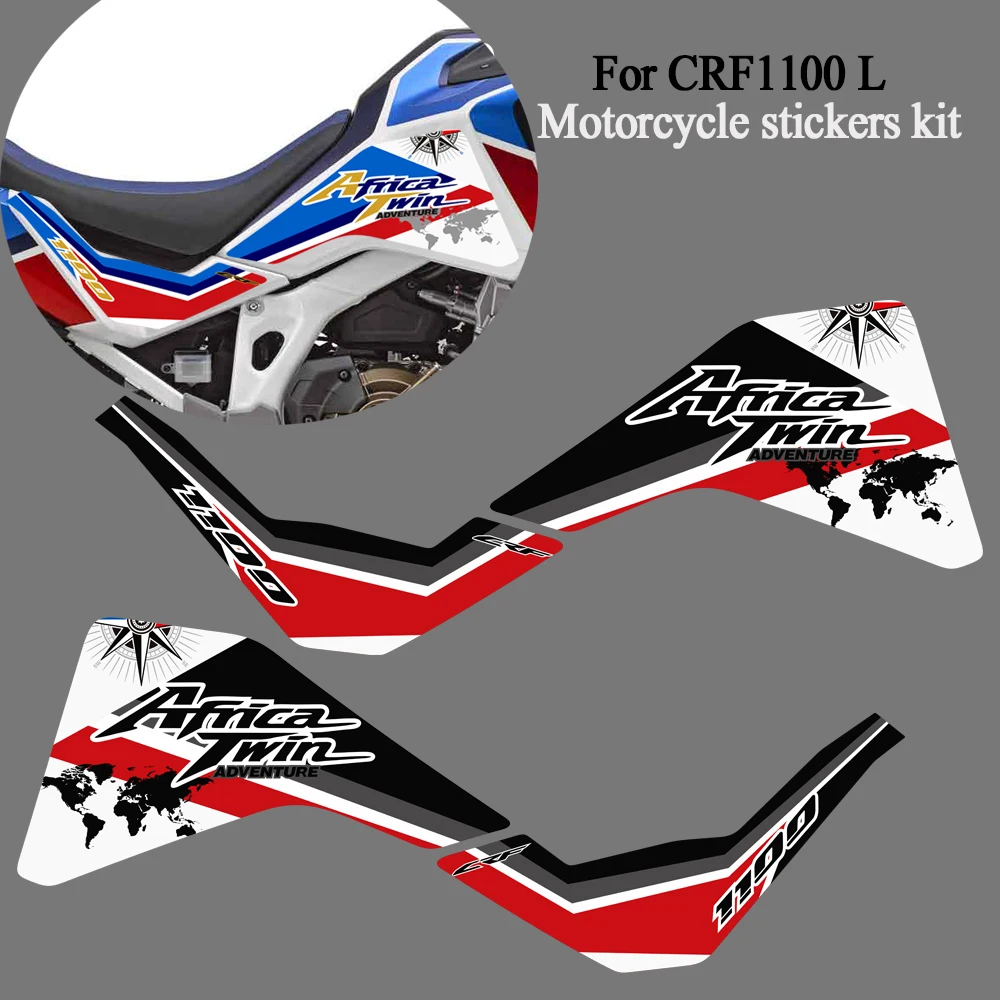 

Motorcycle stickers body PVC stickers CRF1100L For Honda Africa Twin CRF1100 CRF 1100 L Adventure ADV Sport