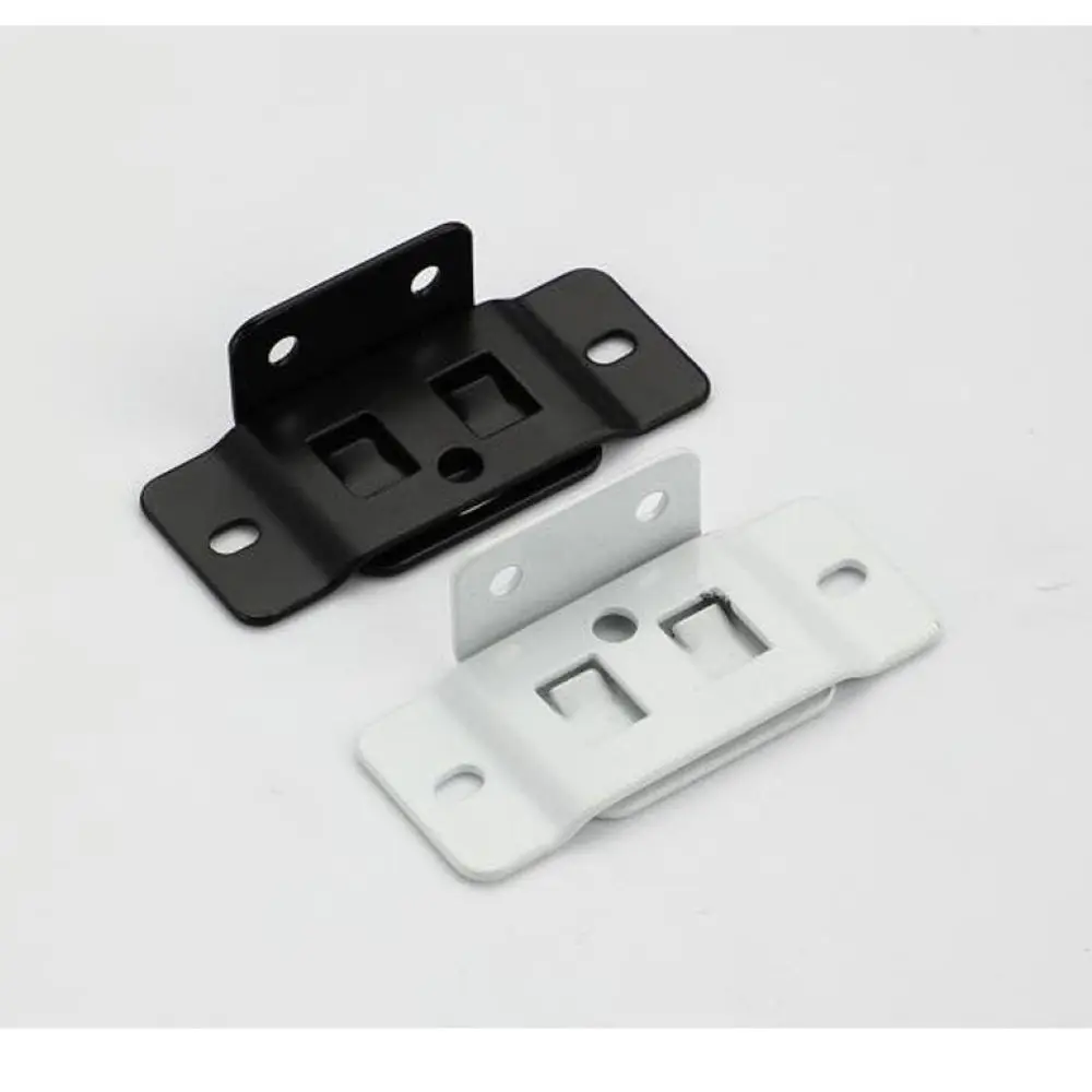 Two In One Shelf Support Corner Code Furniture Hardware Cabinet Connector Cold Rolled Steel Fastener Wood Board Bracket Modern
