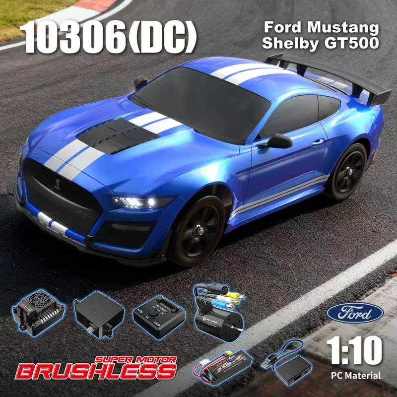 In Stock MJX HYPER 10306 1/10 Brushless RC Car Remote Control GT500 High Speed Off-road Rally Vehicle RC Drift Toys Gifts