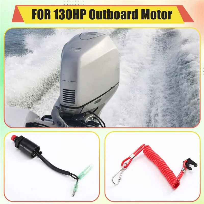 A99F-Emergency Switch Assy Replacement For Honda Outboard Control Box F40-F150- Part No. 36180-ZV5-013