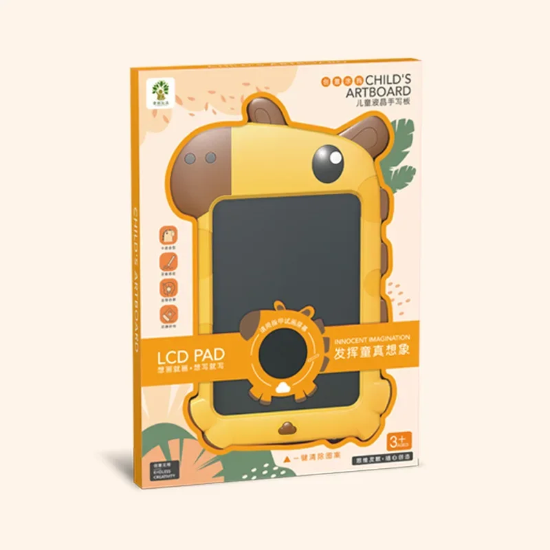 8.5 بوصة الكرتون تابلت للكتابة قابل للمسح رسم خربش لوحة الشاشة طفل رسم الفن Scribbler لوحة ألوان لعبة تعليم ما قبل المدرسة #6