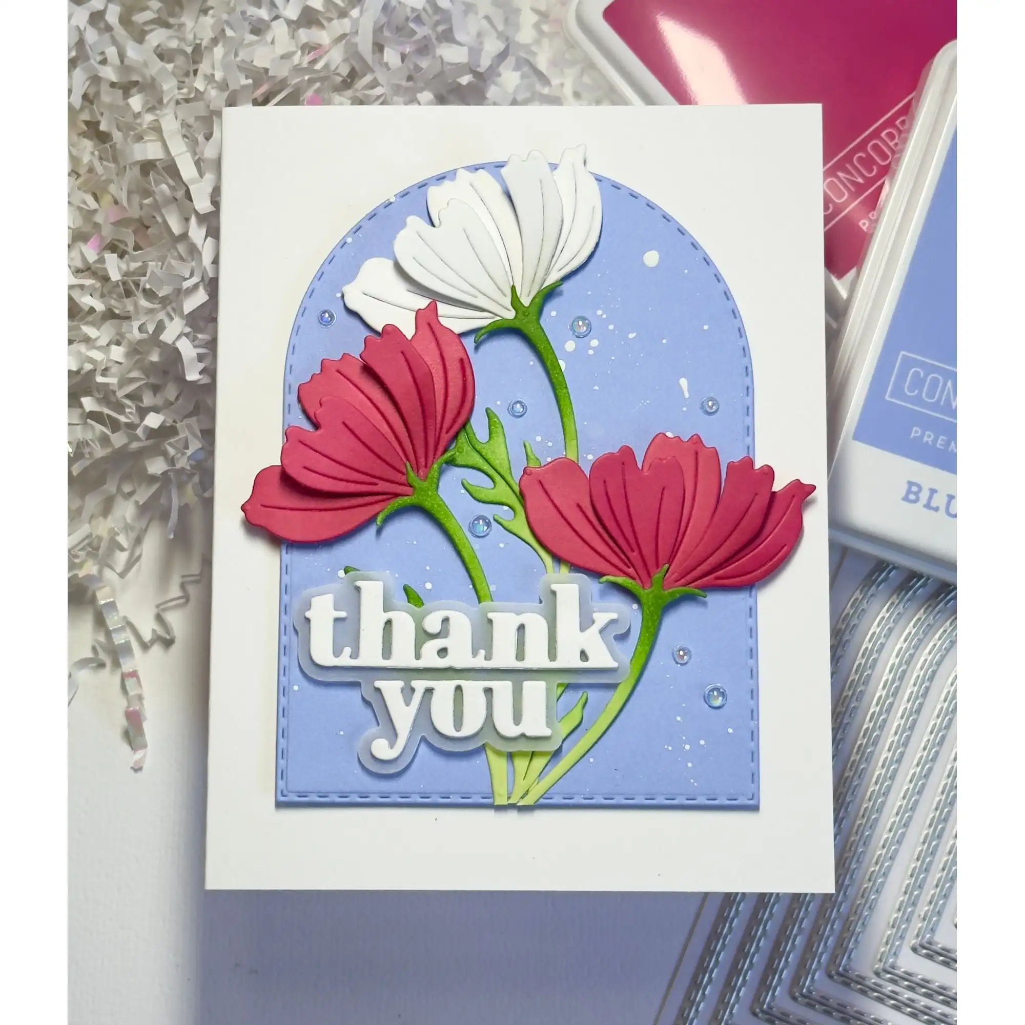 Leafdance Flowers and Frame Wafer Dies Metal Cutting Dies Stamps July 2026 New for DIY Greet Cards Scrapbook Handmade Decorative view 3