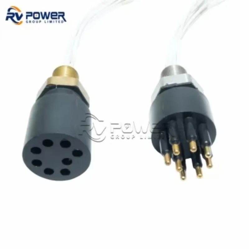 Seacon Pluggable Wet Cable Subsea Watertight Plug Ip69K Birns MCIL-8M MCBH-8F Marine Plug Subconn Wet Cable 8pin Connector