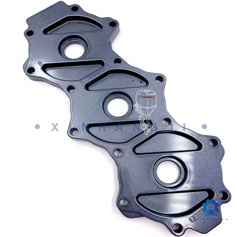 

6H3-11191-00-9M Cover Cylinder Head For Yamaha 3 Cylinders 60HP Outboard Motor 6K5 6H3 Series 6H3-11191;6K5-11191