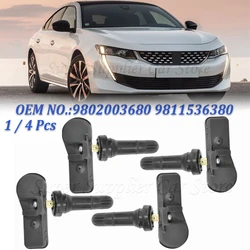 For Peugeot 508 207 301 308 408 3008 5008 & Citroen DS4 DS5 C4 C5 Tire Pressure Monitor TPMS Sensor 433MHz 9802003680 9811536380