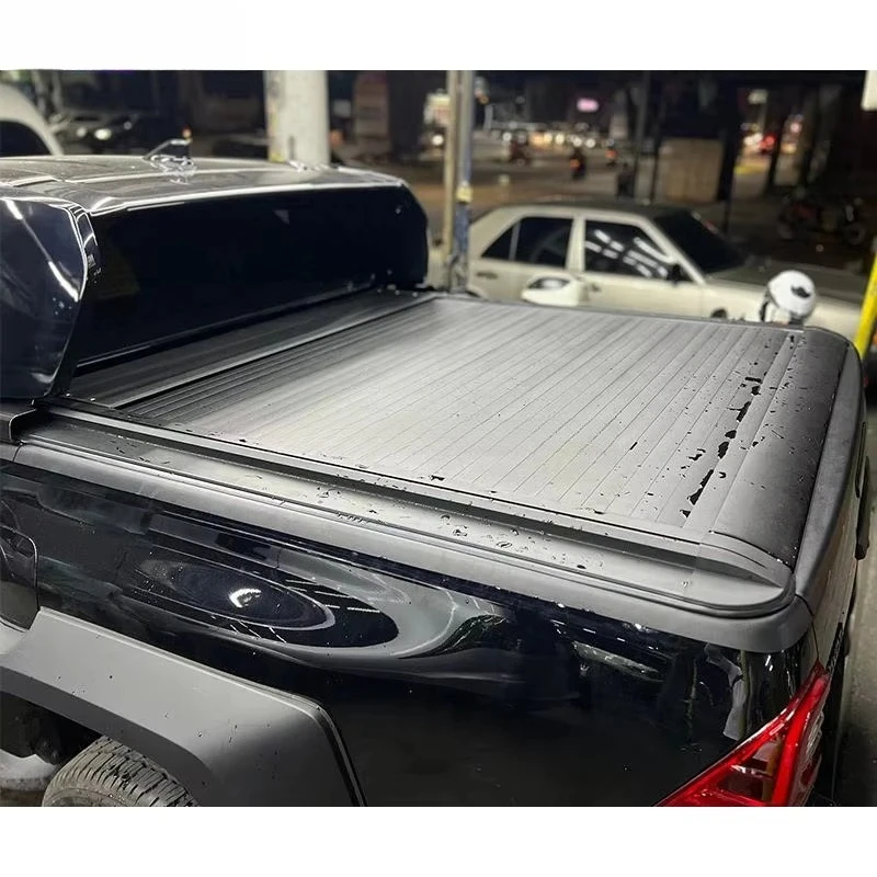 Aluminum Electric Remote Control Roller Shutter Roller Lid Tonneau Cover for GWM Cannon Poer Pickup 2022+ Exterior Accessories