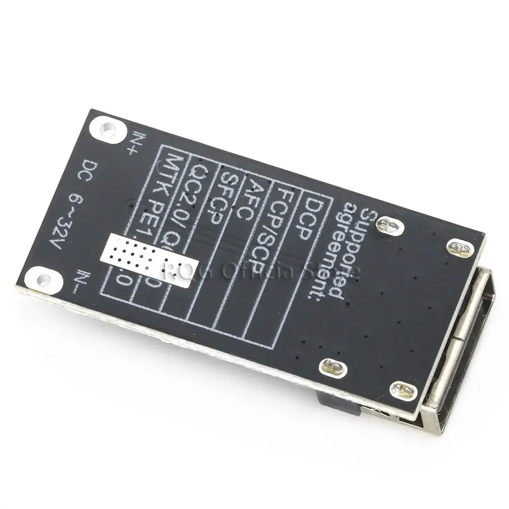 QC3.0 QC2.0 USB DC-DC Buck Converter Charging Step Down Module 6-32V 9V 12V 24V to Fast Quick Charger Circuit Board 3V 5V 12V