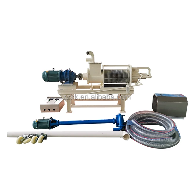 Popular Hot sell Cattle Manure Solid Liquid Separator Poultry Dung Dewatering Machine Dewatering Machine
