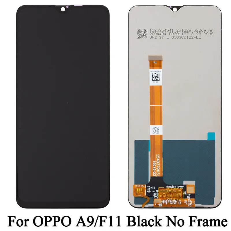 Lcd For OPPO A9 F11 Display Touch Screen Digitizer Panel Assembly For CPH1937 CPH1939 CPH1941 CPH1913 CPH1911