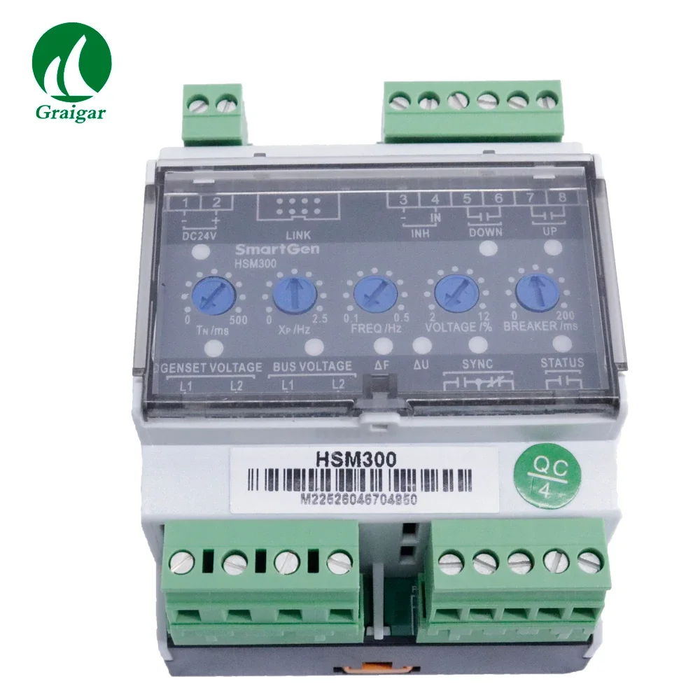 

2026 HSM300 Synchronous Module Design for Genset Automatic Parallel 35mm Guide Rail Original Smartgen