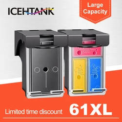 61 XL Refillable cartridge Replacement for HP 61XL For HP61 cartridge Deskjet 1000 1050 1050A 1510 2000 2050 2050A 3000 printer