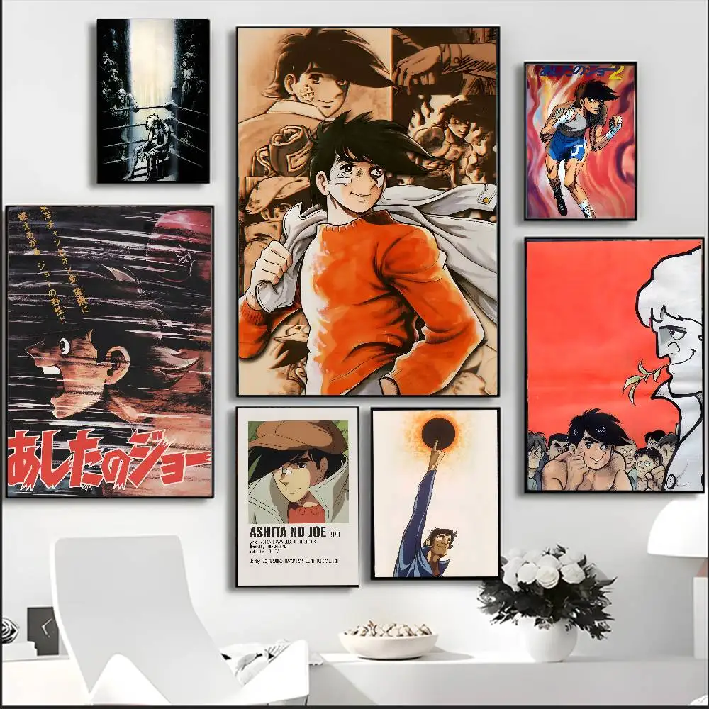 A-Ashita No Joe ANIME ملصق فني مع مطبوعات هدية تزيين غرفة النوم وغرفة المعيشة #6