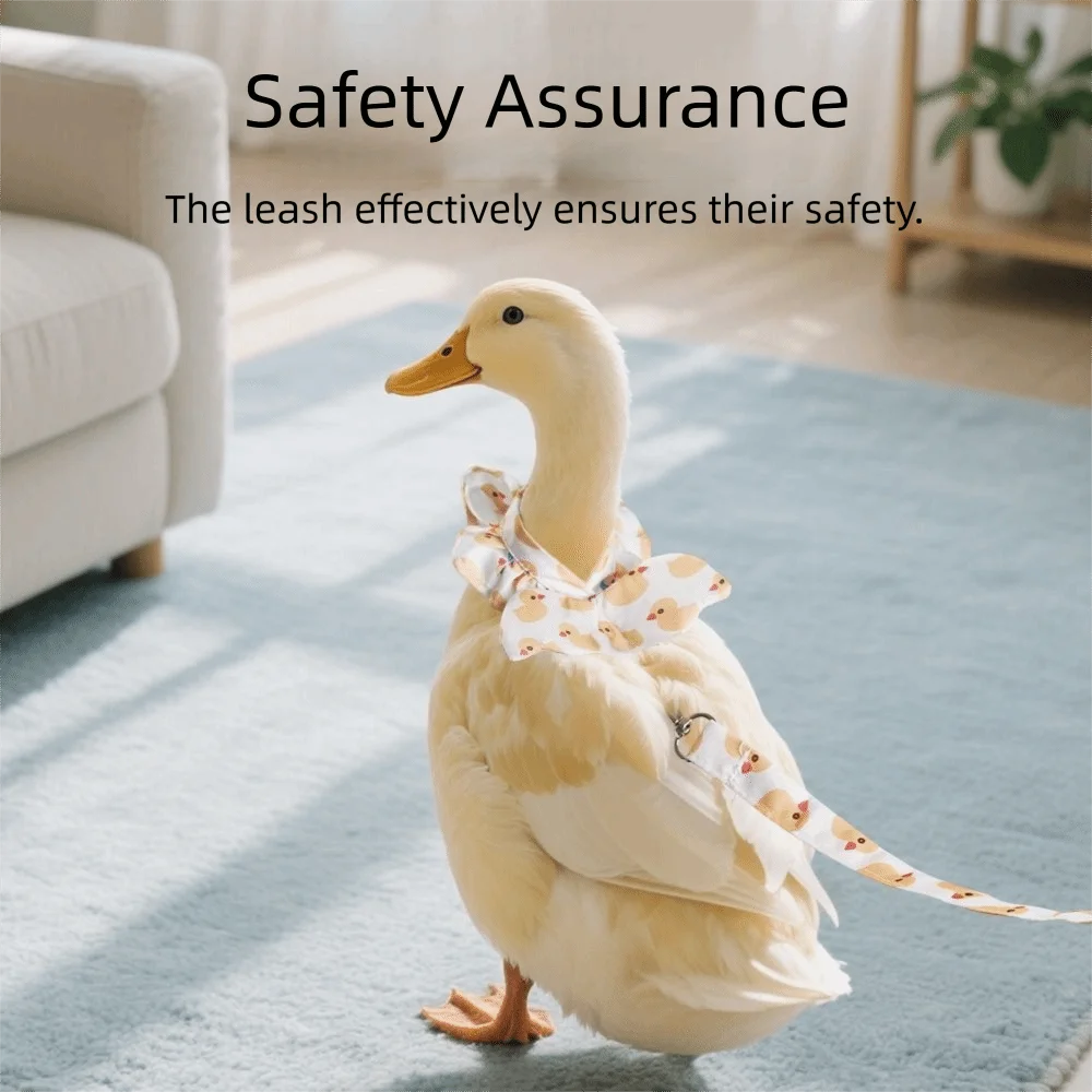 

Cute Cute Pet Duck Diaper Wearable Adjustable Goose Breast Strap Reusable Reduce Odor Chicken Diapers Poultry Costume