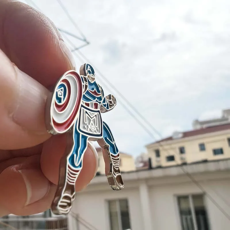 

100pcs Apron Backpack Master Pins Masonic Badge Brooch Cartoon Freemasons Lapel Pin Souvenir Square and Compass