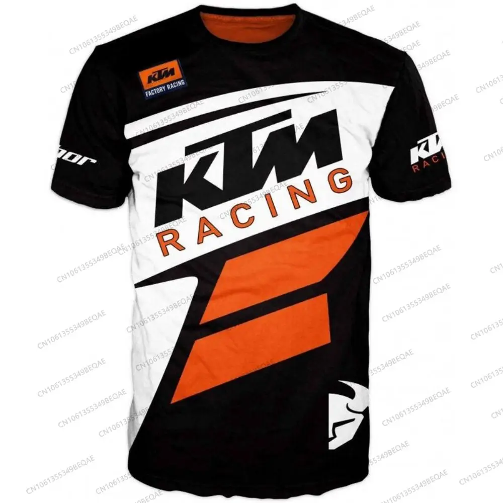 

Одежда KTM, летние мужские футболки, новые топы и футболки для мужчин, футболки с рисунком, женские футболки большого размера, спортивные футболки для мотоциклов