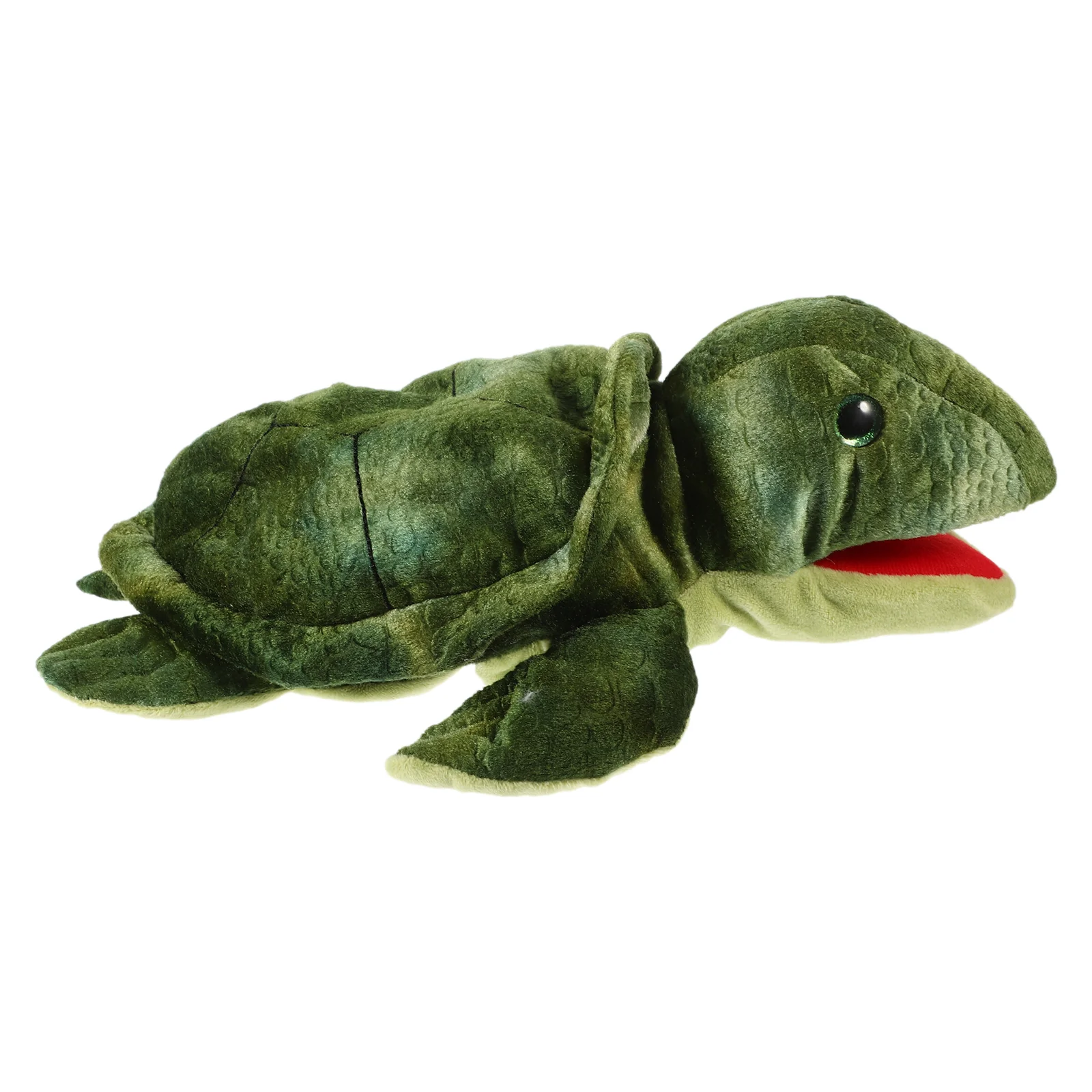 Plush Puppets Turtle Toys Sea Decorative Hand Stuffed Animals for Kids Cartoon Finger Cute