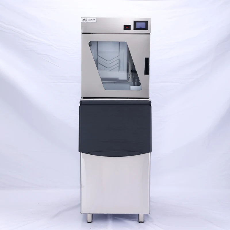 High Quality Commercial Cube Ice Maker Machine 110V/220V CE Certified High Productivity for Bubble Tea Shops