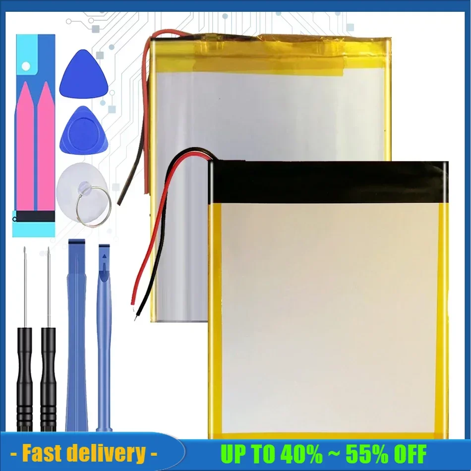 

Replacement Tablet Battery CW1529 2line For Chuwi Hi10 Pro CW1529 10.1" Tablet inner 30125130 2line High Quality Batteries