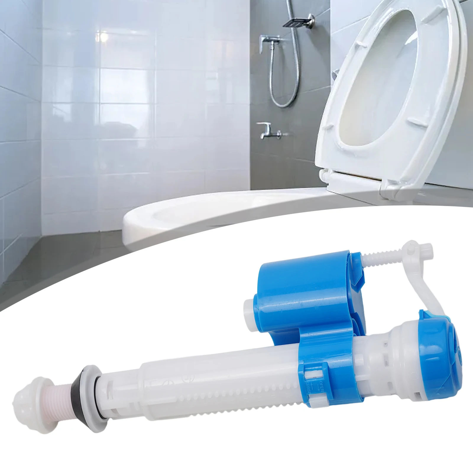 Easy to Install G12 Bottom Inlet Toilet Cistern Fill Valve  Adjustable Water Level Entry for Efficient Water Drainage