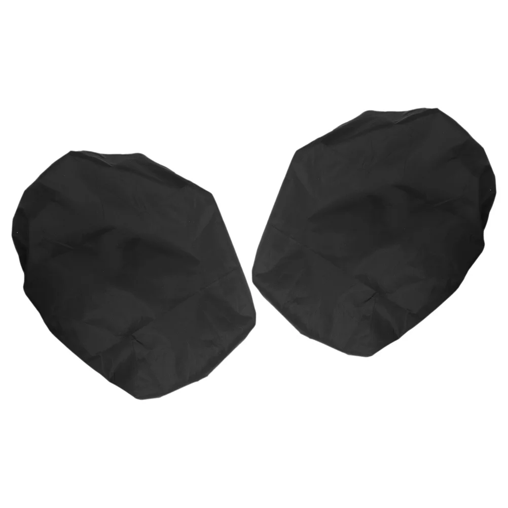 

2Pcs Bike Basket Waterproof Cover Foldable Canvas Sleeve Protective Rainproof Front Basket Cover for Electric Bicycle Scooter