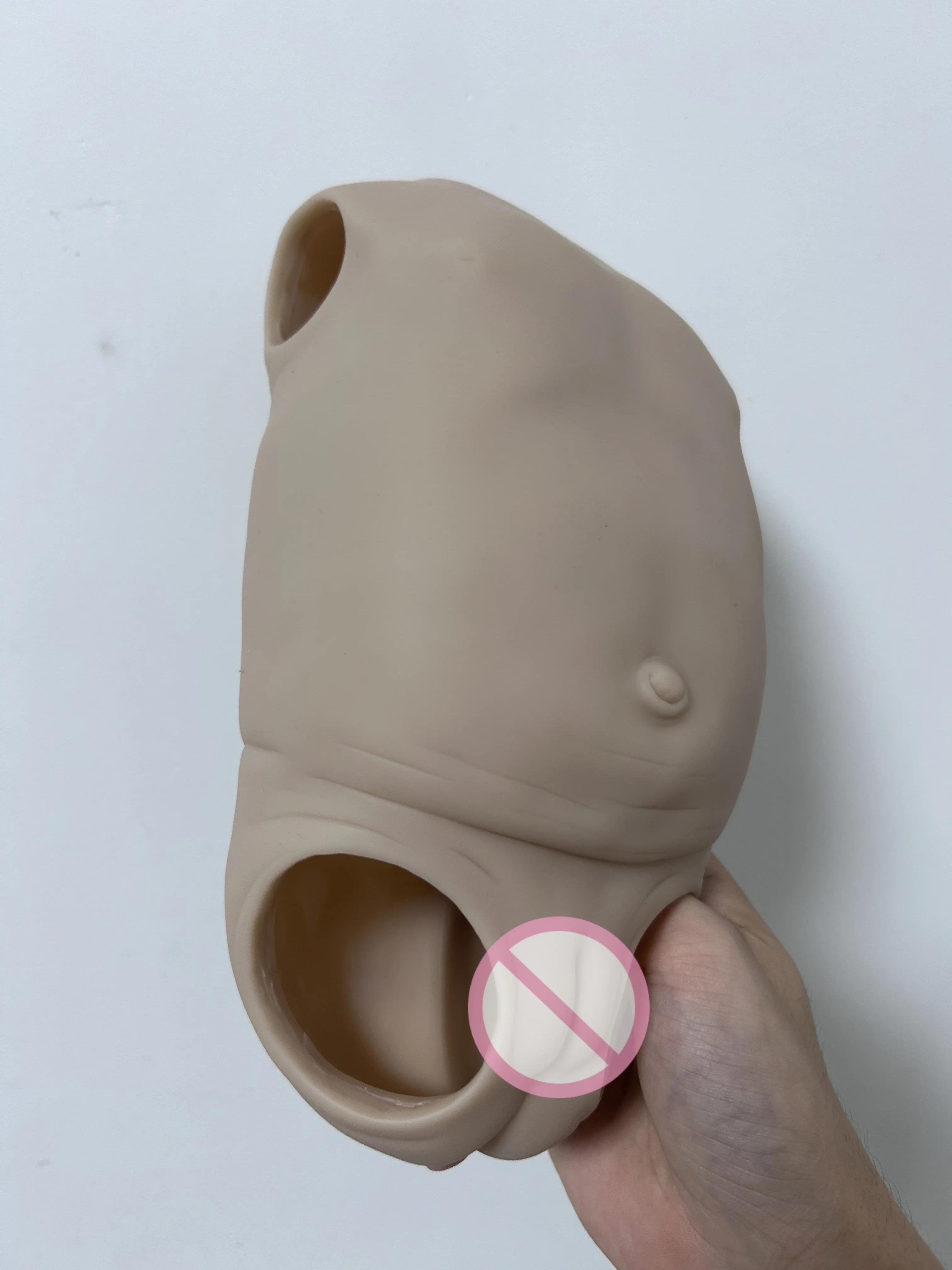 Torso feminino 2 versão corpo sem pintura/pintado para boneca reborn anjo 19 polegadas acessórios de boneca reborn