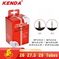 KENDA Bicycle Inner Tube MTB Bike 1pc Tires 26 27.5 29 inches 1.5/1.75 1.9/2.125 2.3/2.4 A/V F/V Cycling butyl rubber Inner Tube