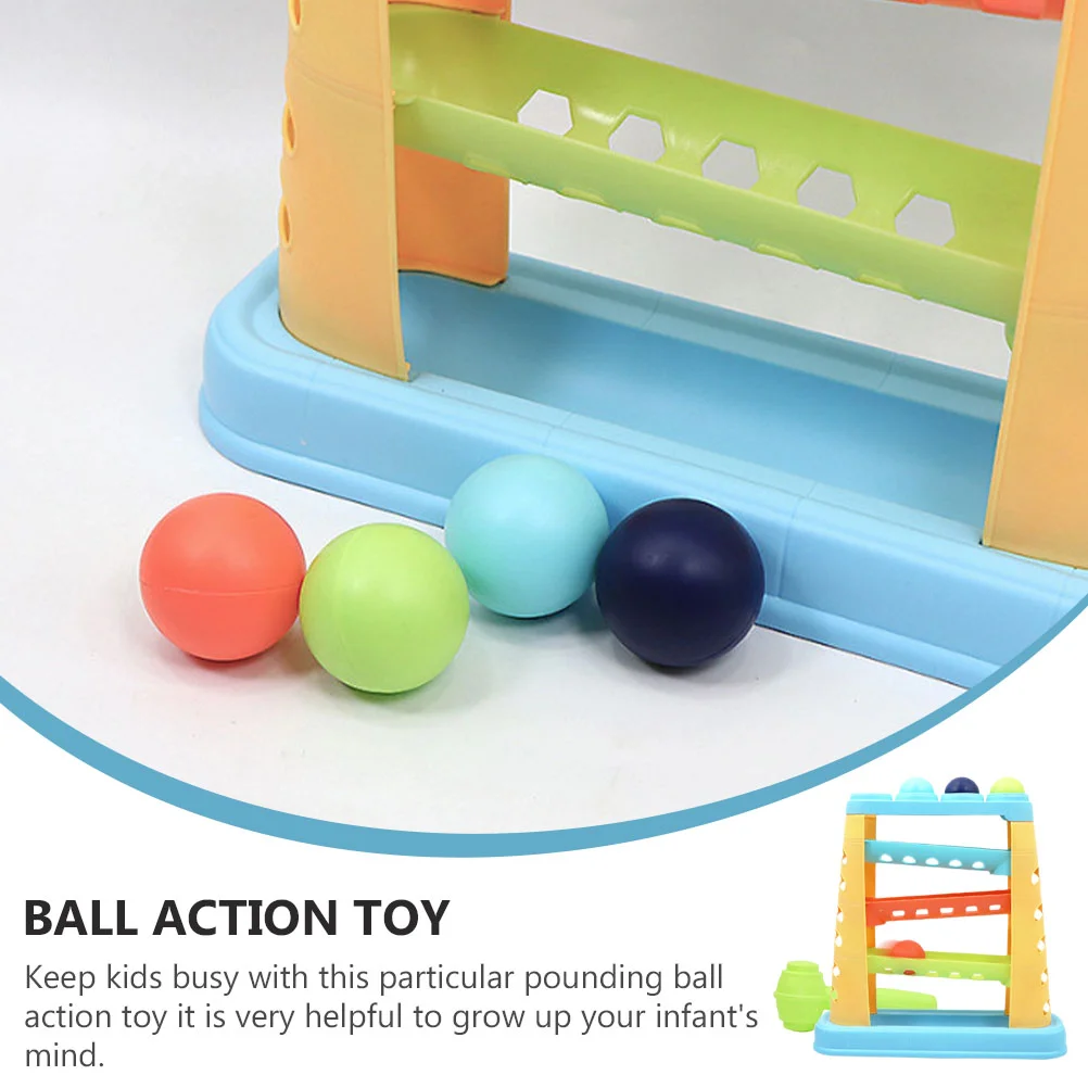 Hit The Ball Infant Toys Educational Beat Puzzle Plastic Hammer Baby Child Knocking Banging