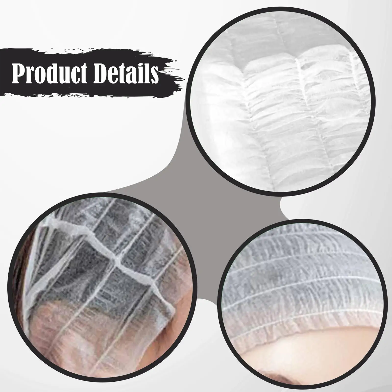 100x SPA Facial Headbands SPA Makeup Headbands Multipurpose Stretch Elastic Hair Bands Beauty Salon Head Wraps for Beauty