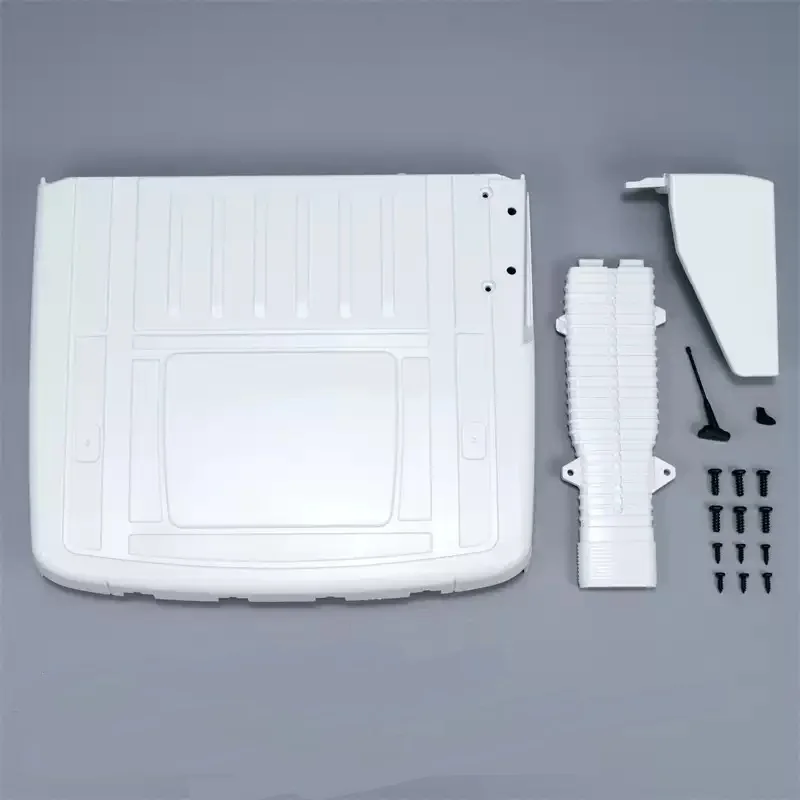 RC 1/14 Low-Top-Kit Modifizierte Karosserie für Tamiya Hydraulikbagger Lader Muldenkipper für MAN VOLVO Anhänger Kipper DIY-Teile – Detail 6