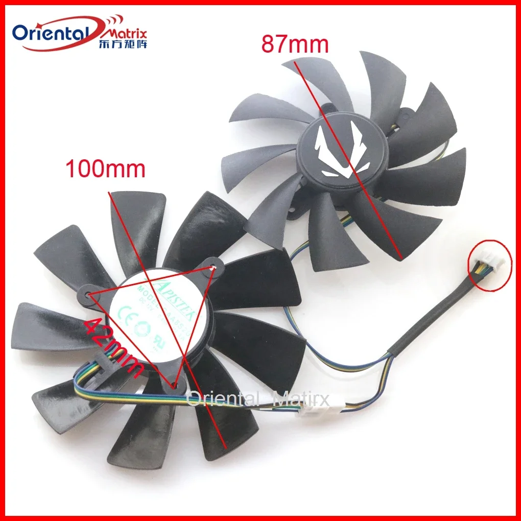 GA92S2U GAA8S2U - PFTA DC12V VGA Fan For ZOTAC RTX2070 Super MINI Graphics Card Cooling Fan
