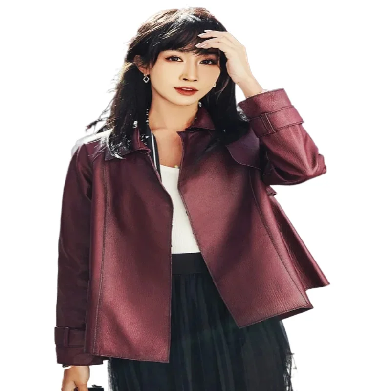 Tajiyane Real Leather Jacket Coats and Jackets Women Clothes 100% Sheepskin Coat Female Short Motos Women's Coats SS10_330WPY536